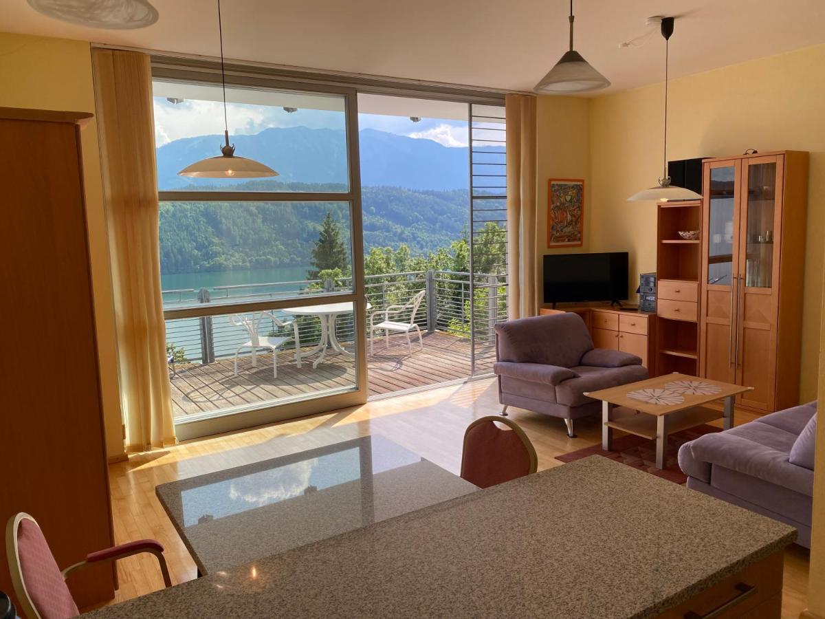 Auszeit Seeblick Panorama Millstatt Bagian luar foto