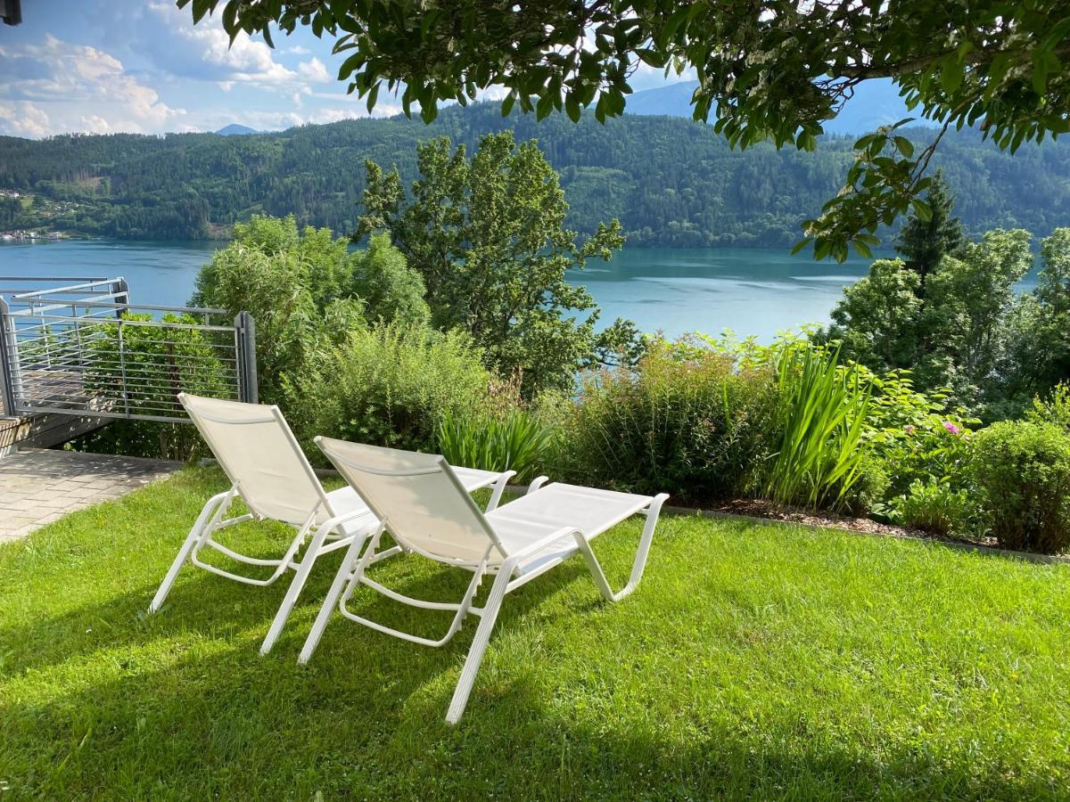 Auszeit Seeblick Panorama Millstatt Bagian luar foto